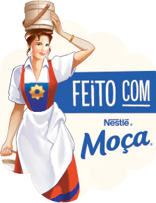 Linhas feita com moça